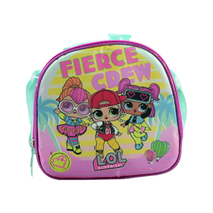 ست 12 در 1 کوله پشتی چرخدار 40 سانتی Fierce Crew مدل Rainbow Max - Backpack - Trolly Bag - Promotion Items 12 in 1 - Fierce Crew _کیف مدرسه
